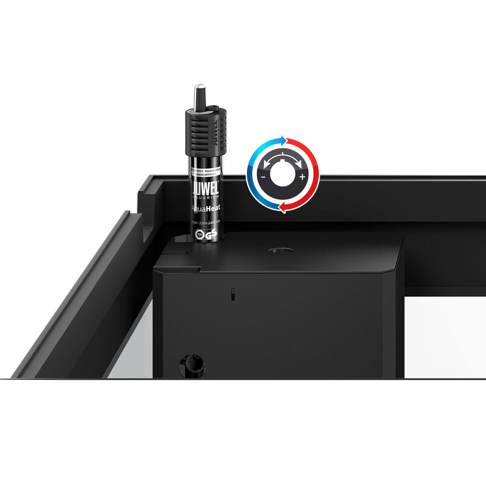 Juwel Acquario Vision 450 Litri LED Nero mis. 151x61x64H cm