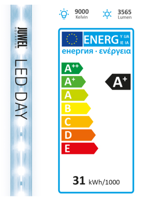 Juwel LED Day Lampada ricambio Luce diurna per acquari 9000K° 1200 mm 31w