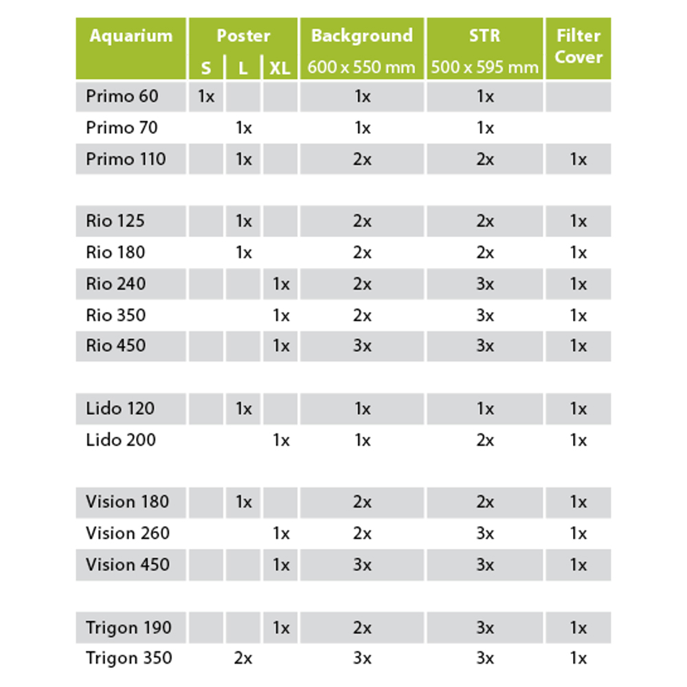 Juwel Sfondo interno 3D Cliff Dark 60x55 cm