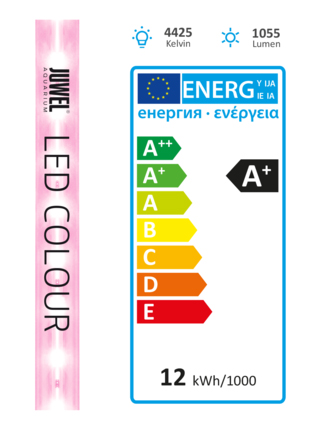 Juwel LED Colour Lampada ricambio Luce rosata per acquari 4425K° 438 mm 12w
