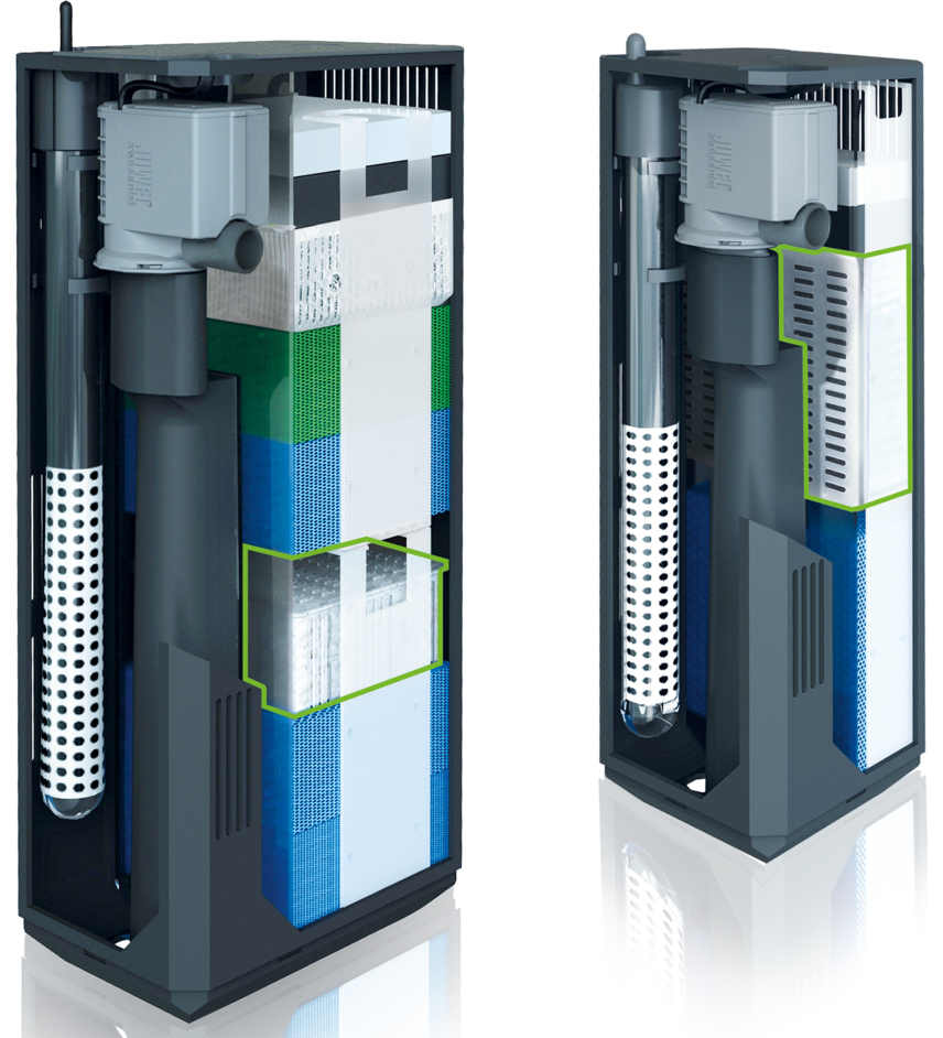 Juwel Amorax M Bioflow 3.0, Bioflow Super, Compact H per rimozione ammoniaca