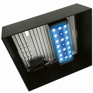 Askoll Acquario Fluval Edge 2.0 Led e Luce lunare 23Lt White 43x26x22,4 New 2018