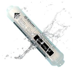 Forwater Impianto Osmosi in linea 190L/g LINEPRO50 con Flush valve e cartuccia trasparente