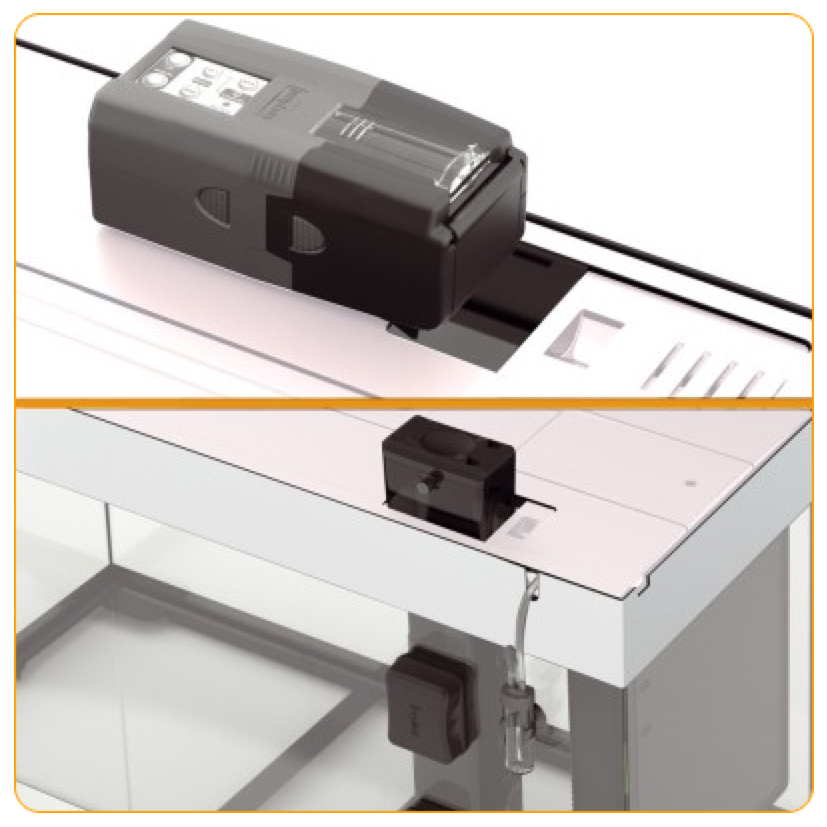 Ferplast Acquario Dubai 100 Led Bianco 101x41x h 53cm 190 l