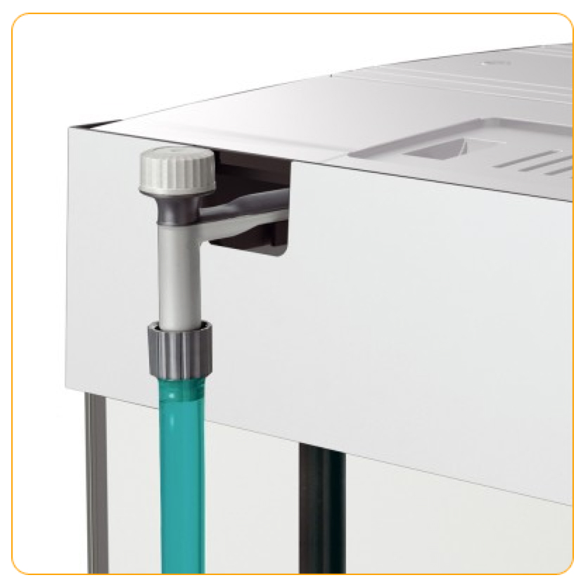 Ferplast Acquario Dubai 80 LED Nero 81x36x h 51 cm 125 l