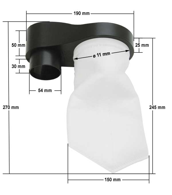 Tunze 9410.500 Post filtro per Skimmer 9410