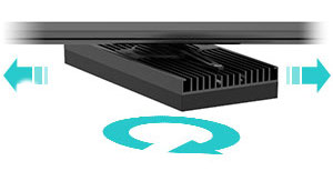 Aqua Illumination H26 Bracket HMS supporto per Hydra 30,48 cm