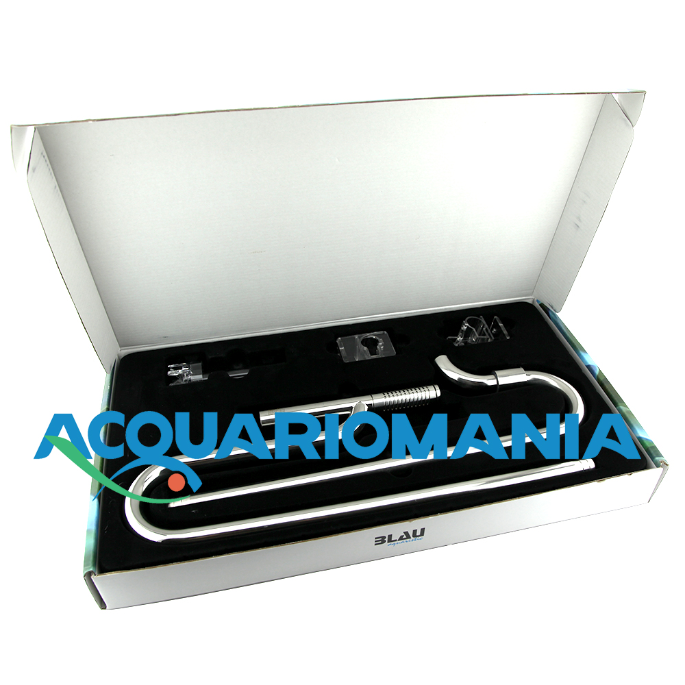 Blau Aquaristik Stainless Steel Pipes In- Out 22 per Filtri esterni