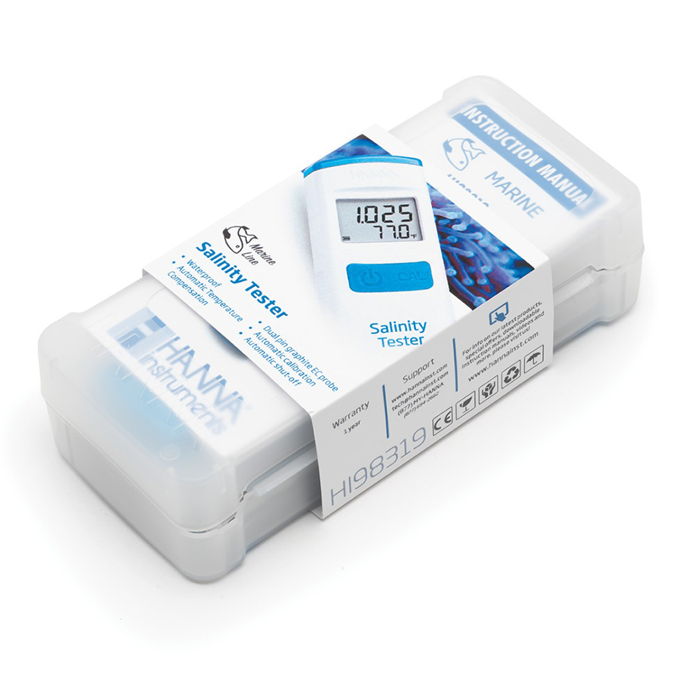 Hanna Instruments HI98319 Misuratore Tascabile Salinita acqua marina