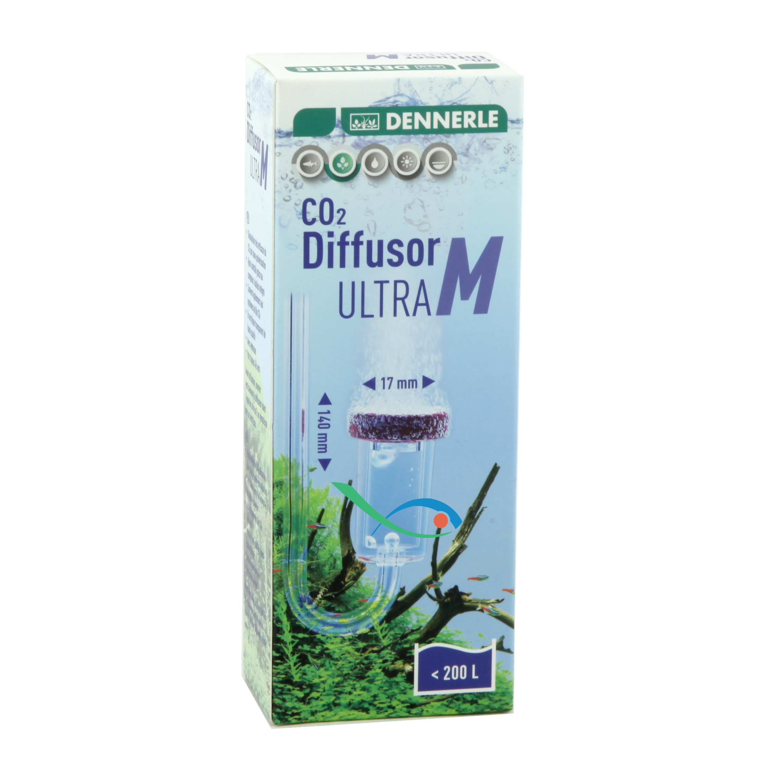 Dennerle CO2 Diffusor Ultra M fino a 200l