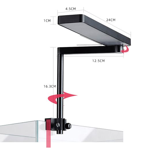Chihiros CII Lampada a Led con Controller Bluetooth 16W