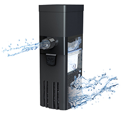 Ciano Aquarium Cube 15 Led Nano acquario con Filtraggio Luce a Led e coperchio 14 Litri