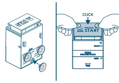 Ciano Aquarium Fish Protection Dosator L 60 Giorni per pesci d'acqua dolce
