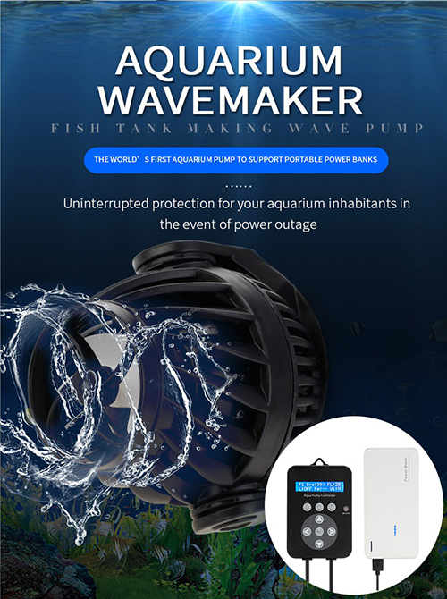 Coral Box QP-16 Plus Pompa di movimento elettronica con controller fino a 16000l/h