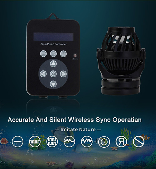 Coral Box QP-16 Plus Pompa di movimento elettronica con controller fino a 16000l/h