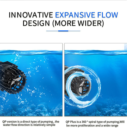 Coral Box QP-16 Plus Pompa di movimento elettronica con controller fino a 16000l/h