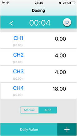 Coral Box WIFI WF04 Dosing Pump Pompa dosometrica Wi-fi a 4 canali