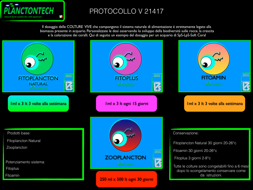 Planctontech Fitonatural Fitoplancton Vivo in bottiglietta 500ml