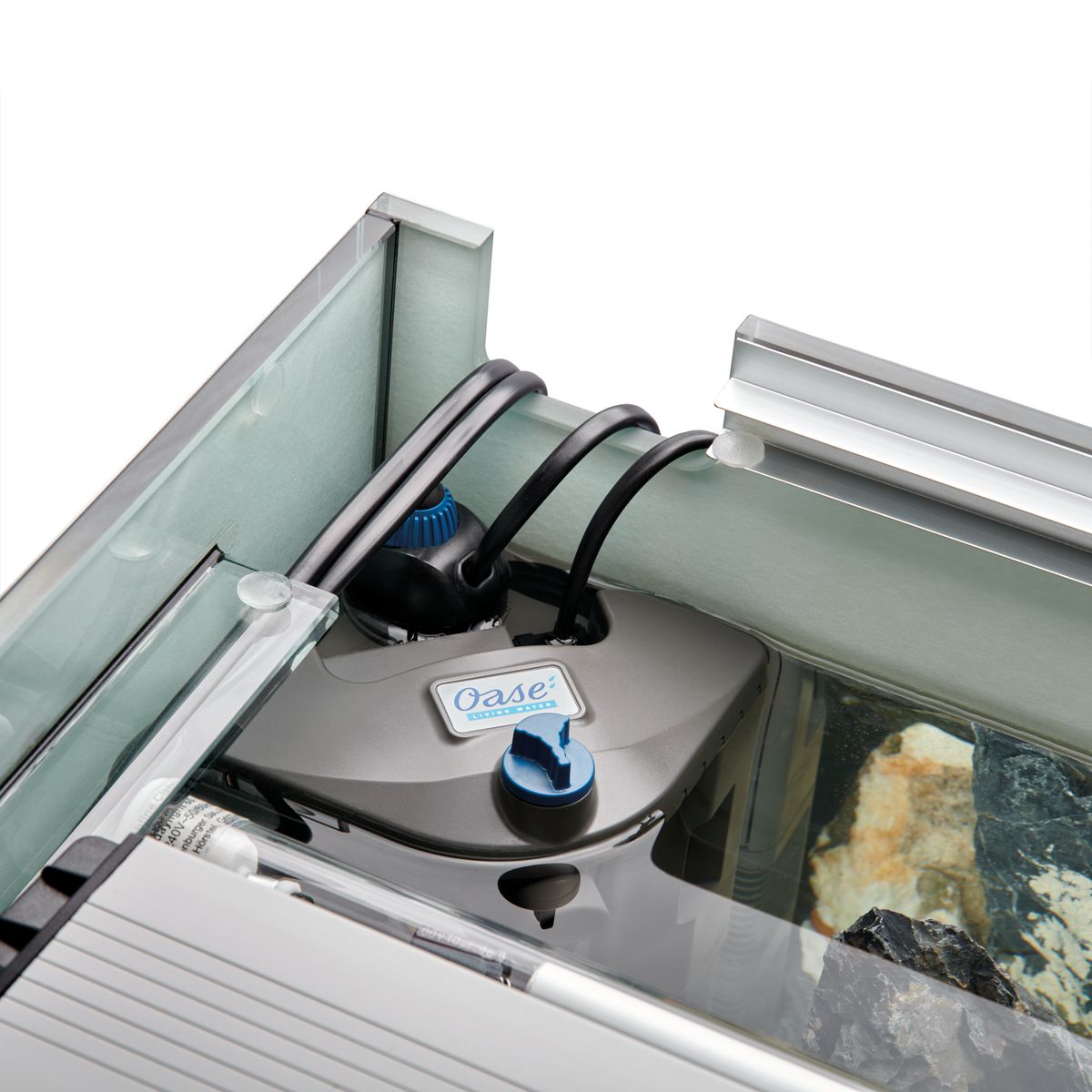 Oase Acquario StyleLine 175 Set con Supporto Nero 80x40x132h cm 160 litri