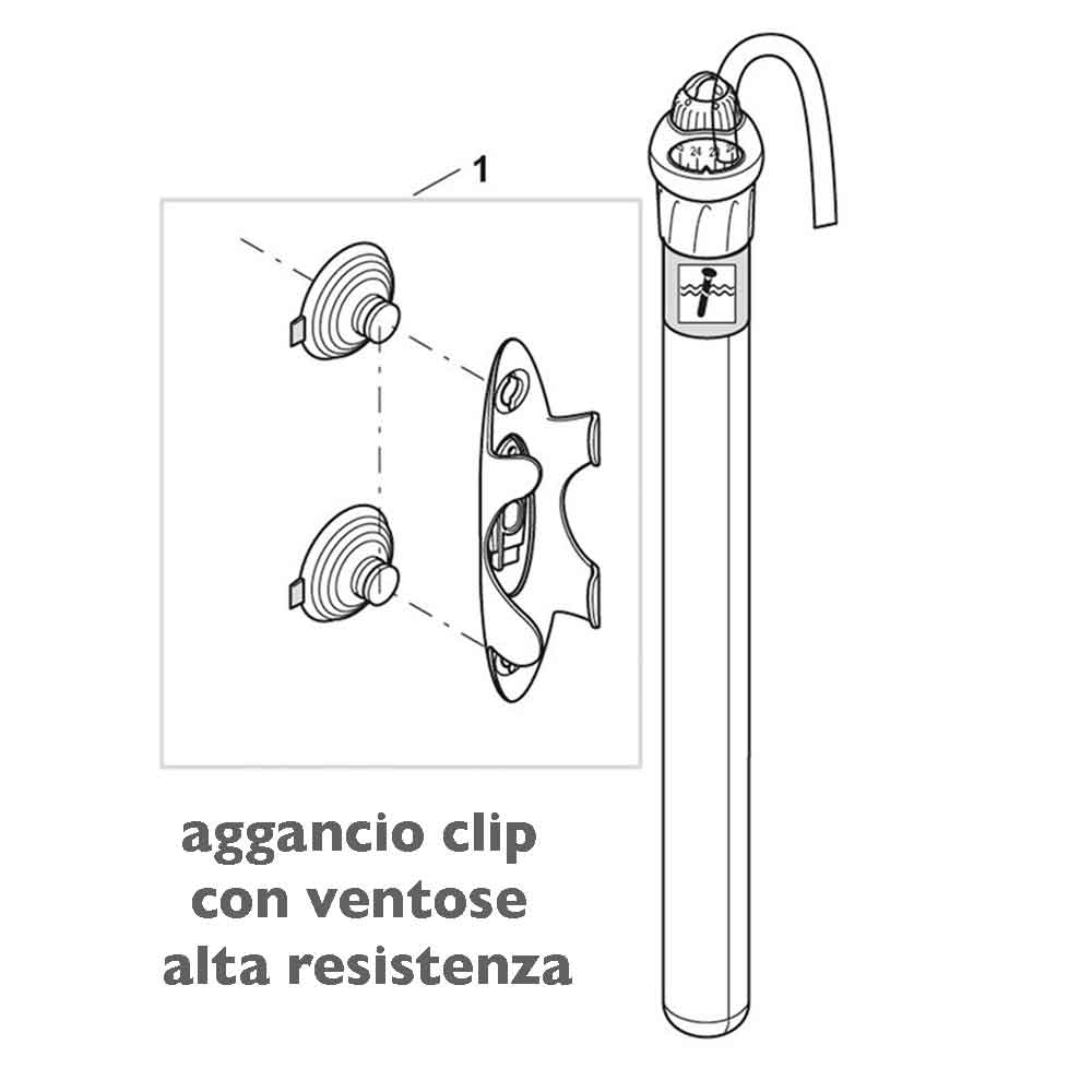 Oase HeatUp 150 Riscaldatore 150W 31.5cm