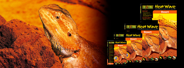 Exoterra Tappetino riscaldante Heat Wave Desert Small 20x20cm 8W