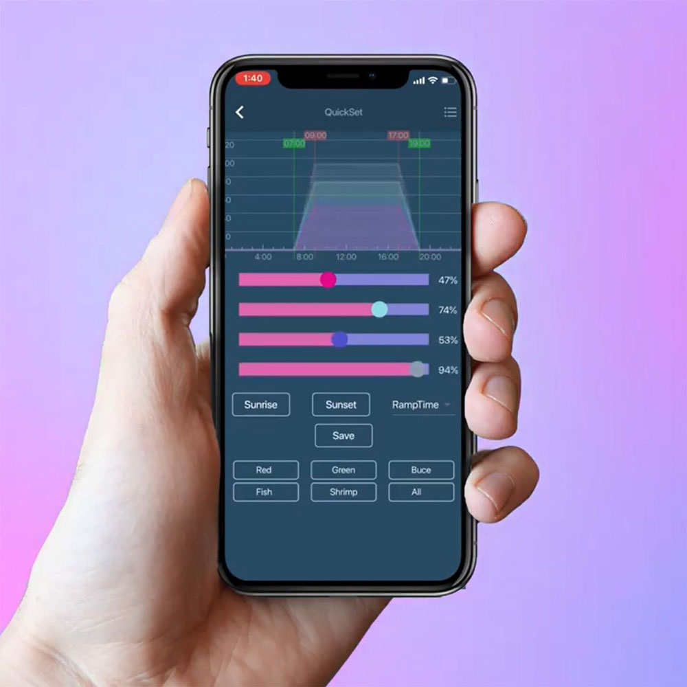 Chihiros WRGB II SLIM 45 Lampada per Acquari Piantumati 45cm