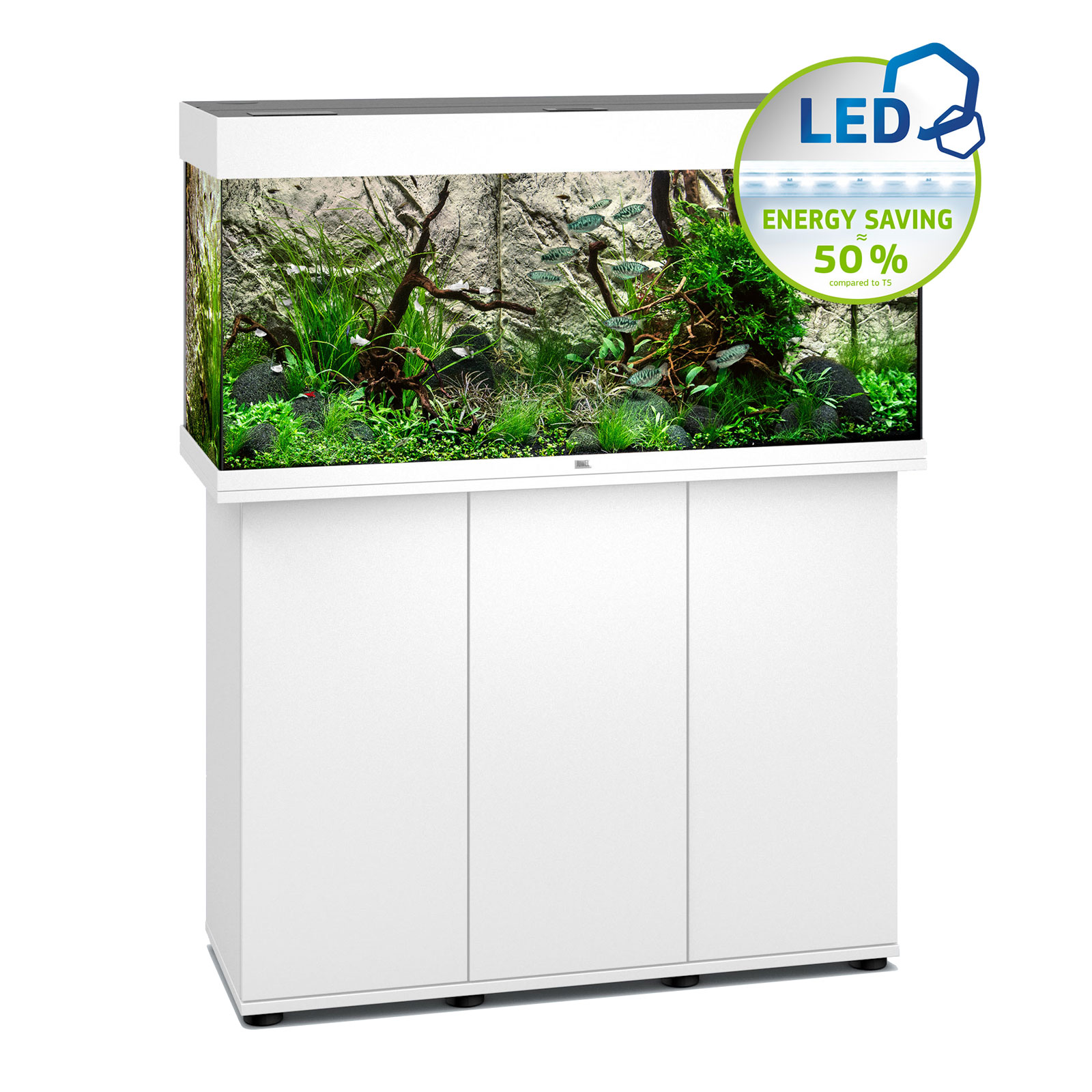 Juwel Acquario Rio 180 Litri LED Bianco 101x41x50H cm