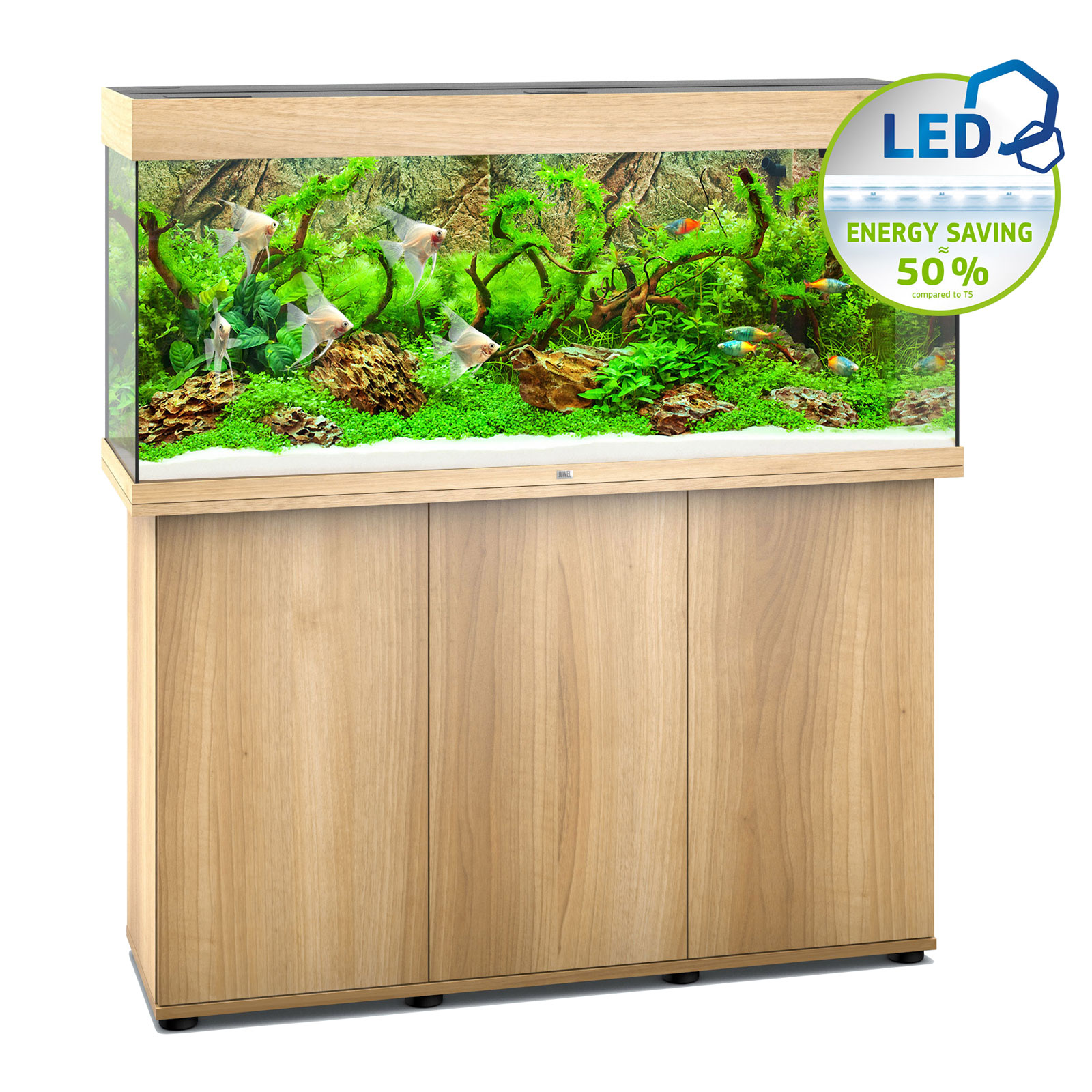 Juwel Acquario Rio 240 Litri LED Faggio 121x41x55H cm