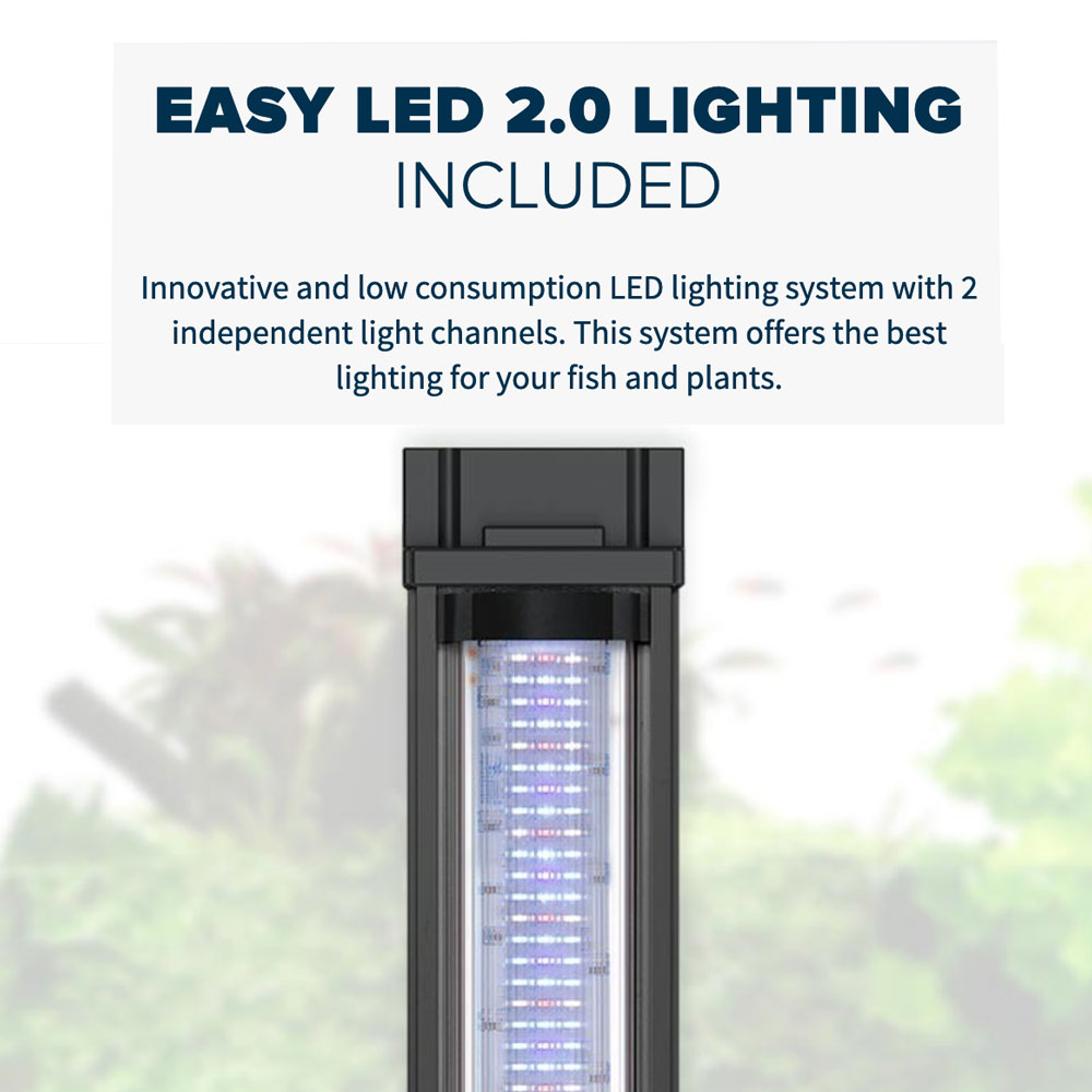 Aquatlantis Volga 180 Acquario Nero 180 litri