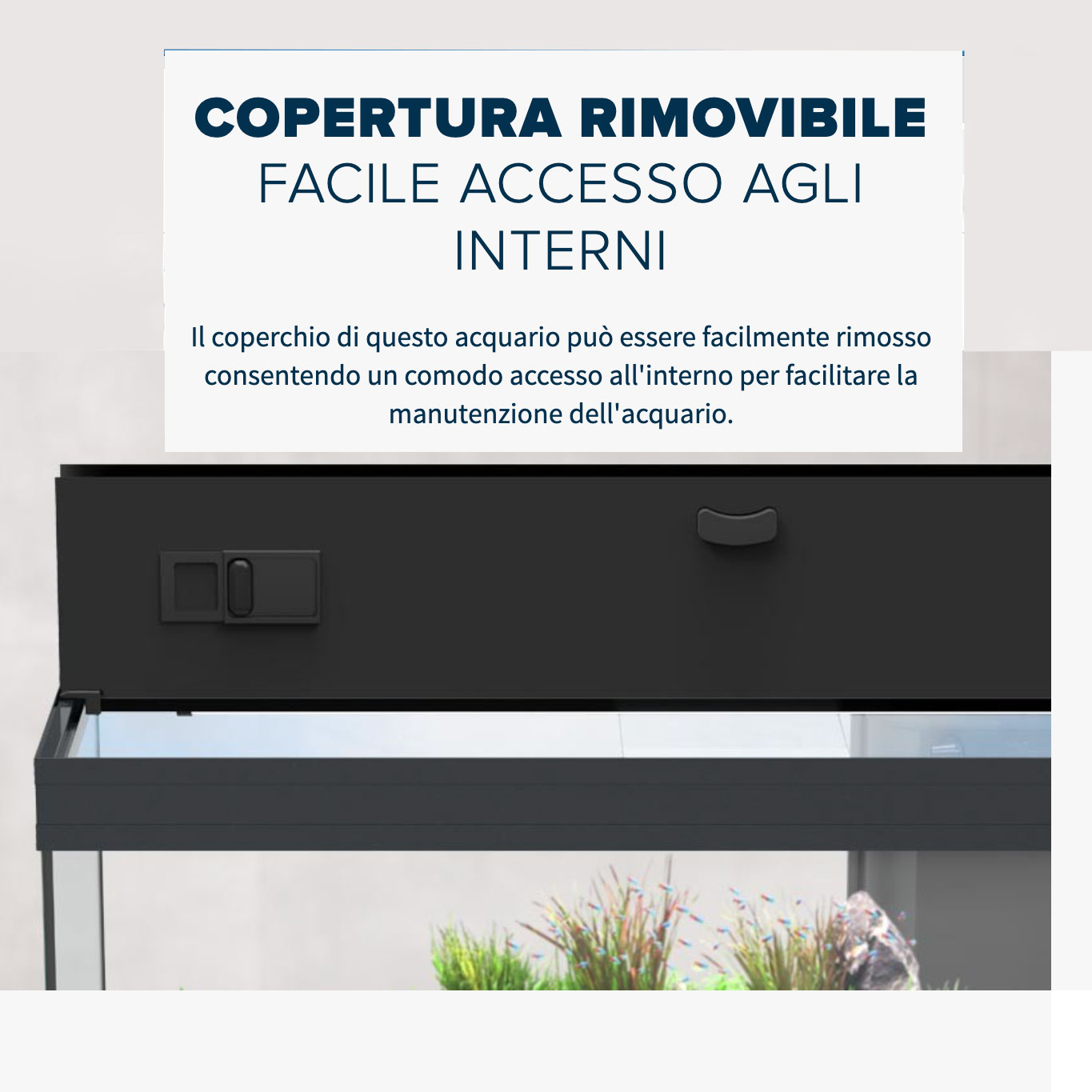 Aquatlantis Volga 180 Acquario Nero 180 litri