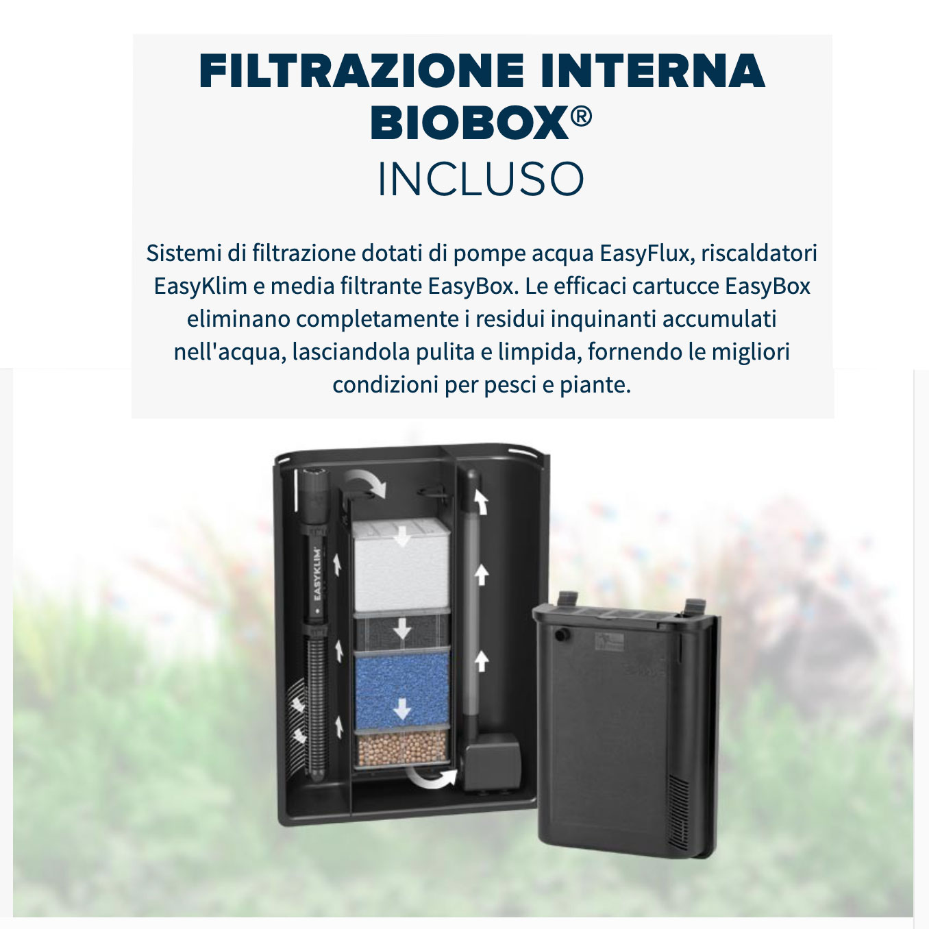 Aquatlantis Volga 125 Acquario Nero 125 litri