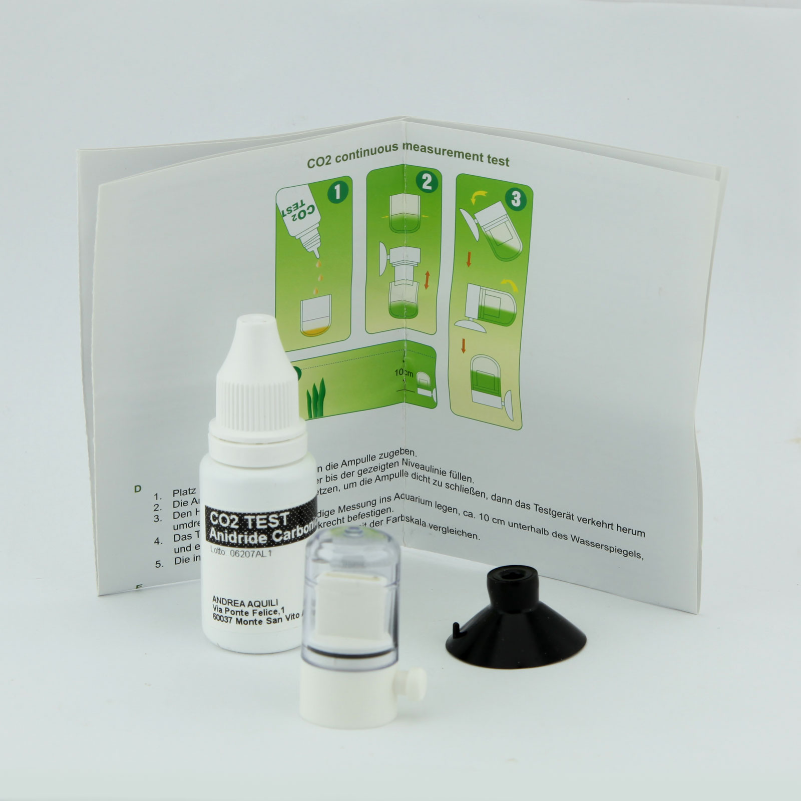 Aquili Test CO2 Permanente in plastica