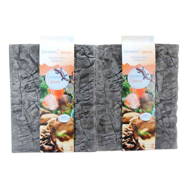 Ceramic Nature Slimline Rock 60x55h cm