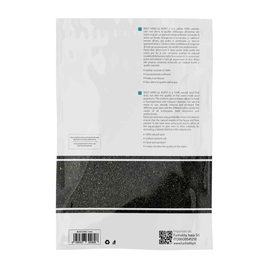Aqpet Wild Sand Sabbia Naturale Black Ink 1mm