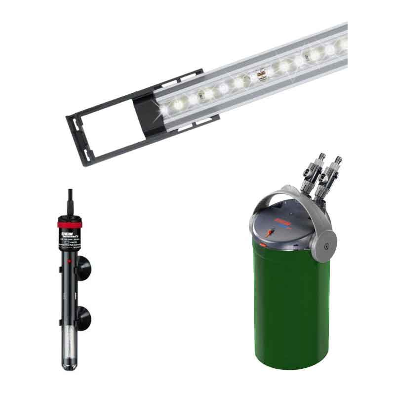 Eheim Vivaline 240 Led Acquario con Supporto Pino 120x41x124h 240l