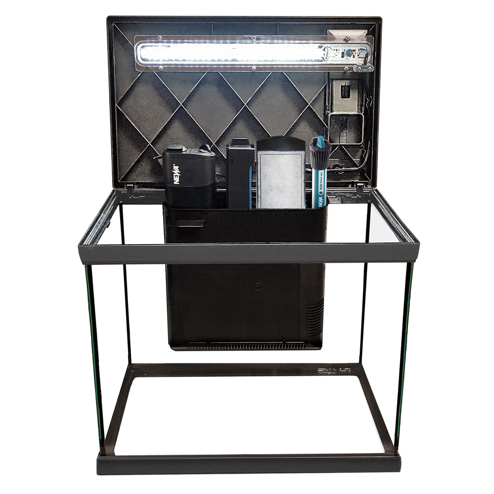 Newa Mirabello 40 Led Acquario completo 40 litri Nero New 2021