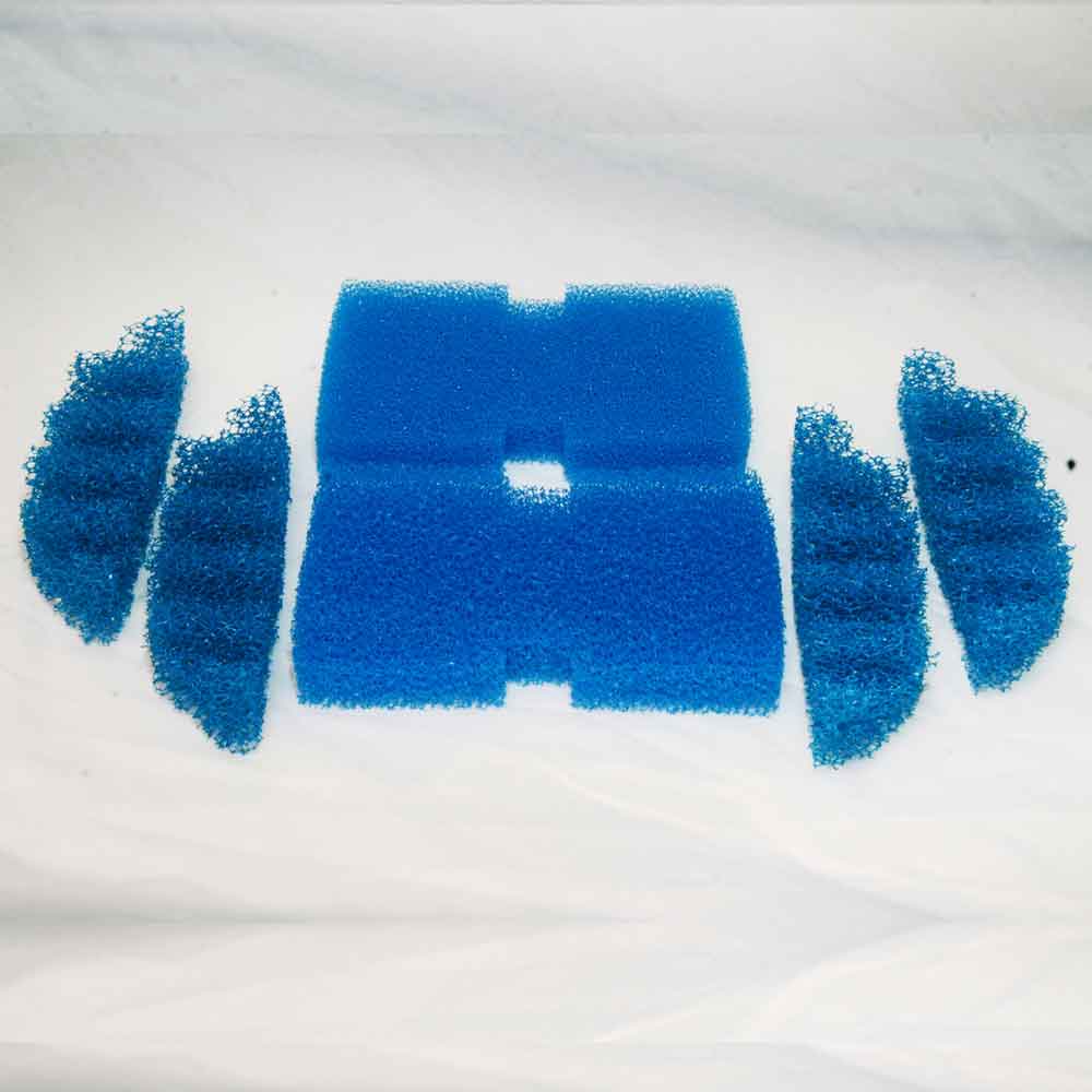 Jbl CombiBloc spugna blu per CristalProfi 1500 e1501 1900 e1901 2 pz