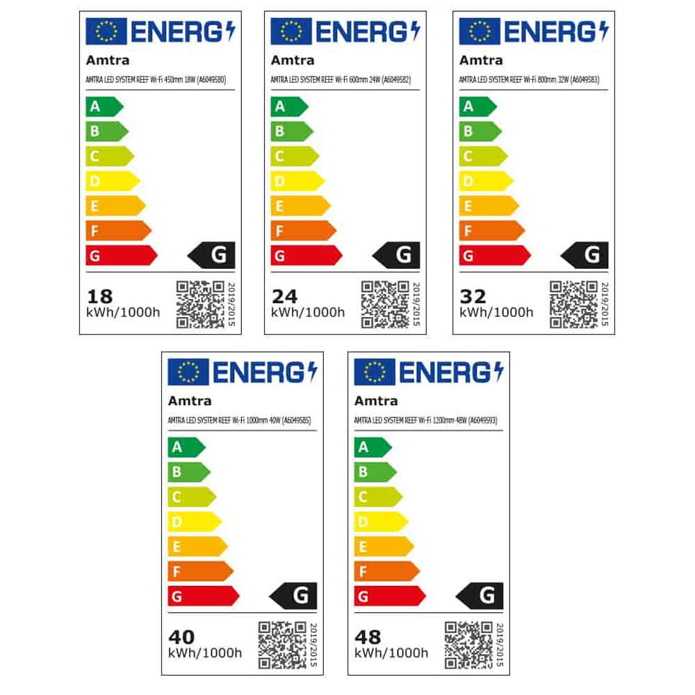 Amtra Led System Reef Lampada a Led Wi-Fi 800mm 32W per vasche da 75-100cm