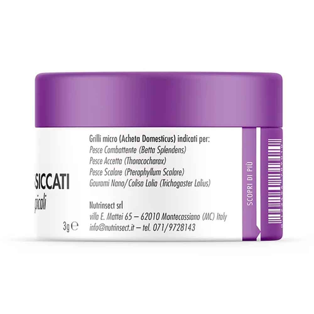 Nutrinsect grilli Micro Grilli 3g