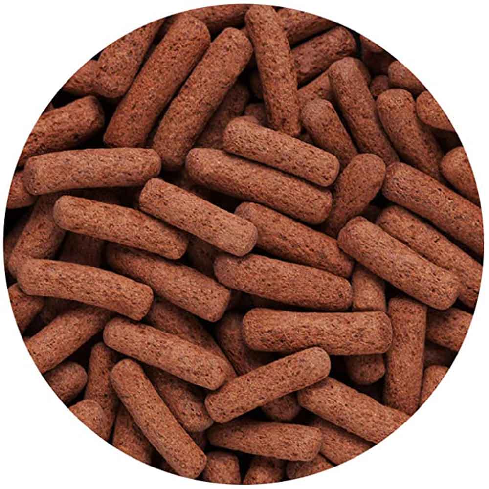 Hikari Jumbo Carnisticks Alimento galleggiante per grandi pesci carnivori per 182g