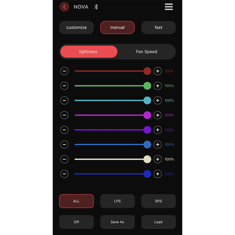 Chihiros Nova 1 Lampada Led per marino 126W
