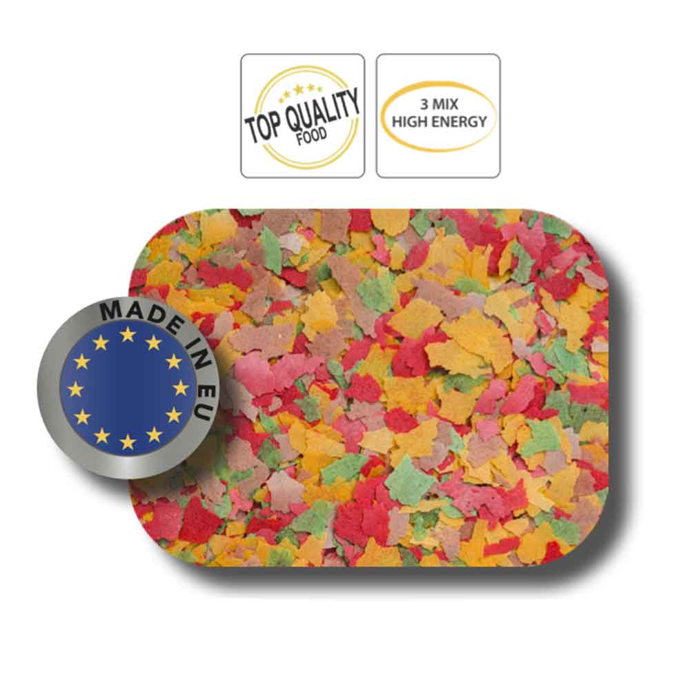 Haquoss Base Flakes in fiocchi per tutti i pesci Tropicali 100 ml/18 g