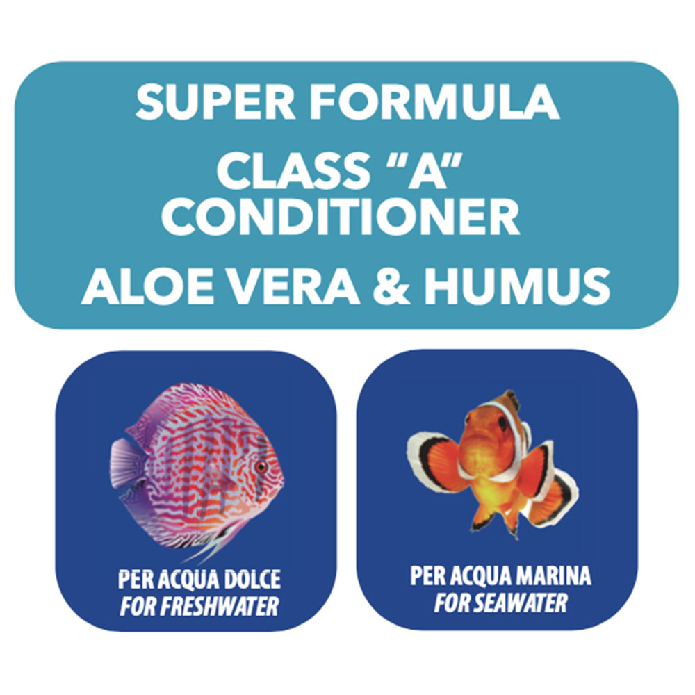 Haquoss DM1 Conditioner Biocondizionatore per dolce e marino 100 ml per 400 l