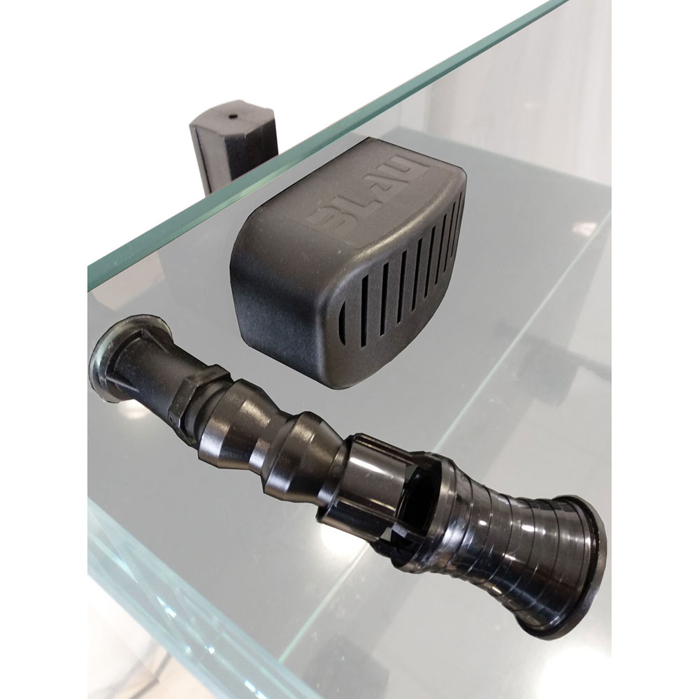 Blau Aquaristic Cubic Super Reef 122 Bianco Acquario Marino con Supporto 366 Litri