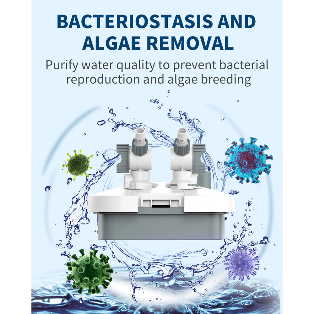 Jebao Filtro esterno CF-55 con UV-C per 300-600lt