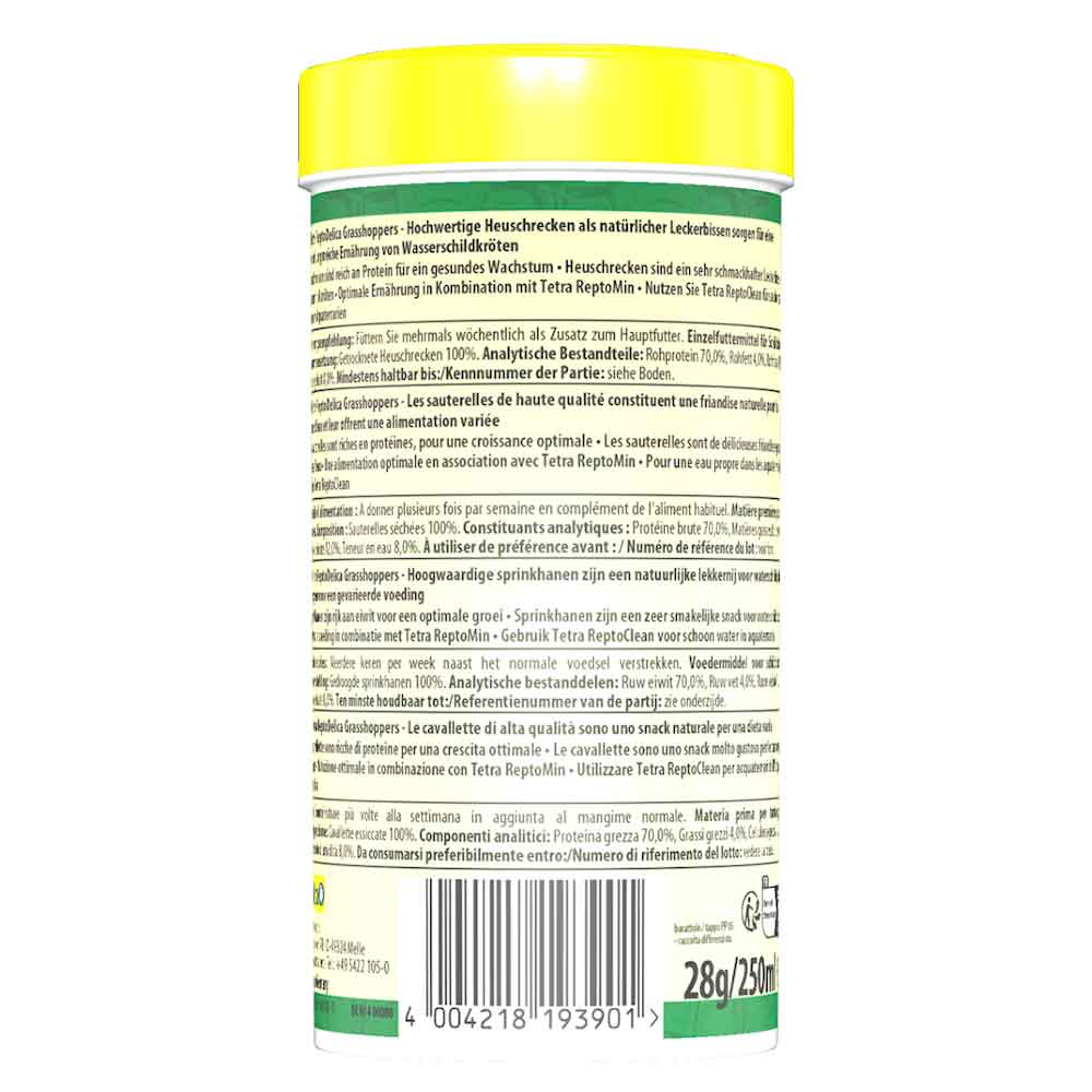 Tetra ReptoDelica Grasshoppers Cavallette 250ml 28gr