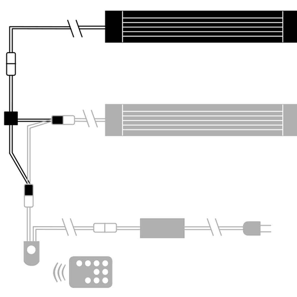 Jbl Led Solar Effect RGB Lampada 15W 849mm per vasche 85-110cm