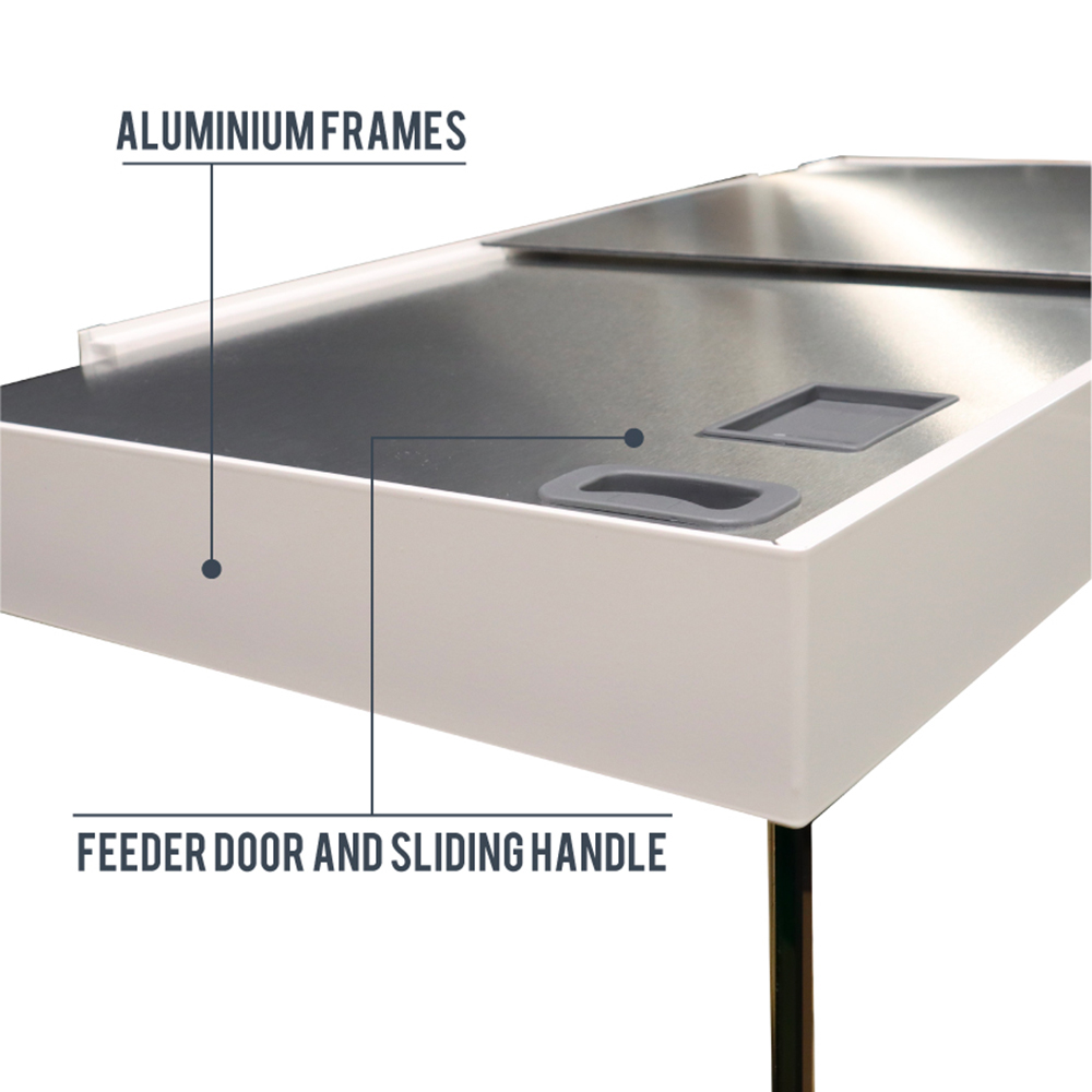 Amtra Acquario Alux Bianco 450L 150x45x63h cm
