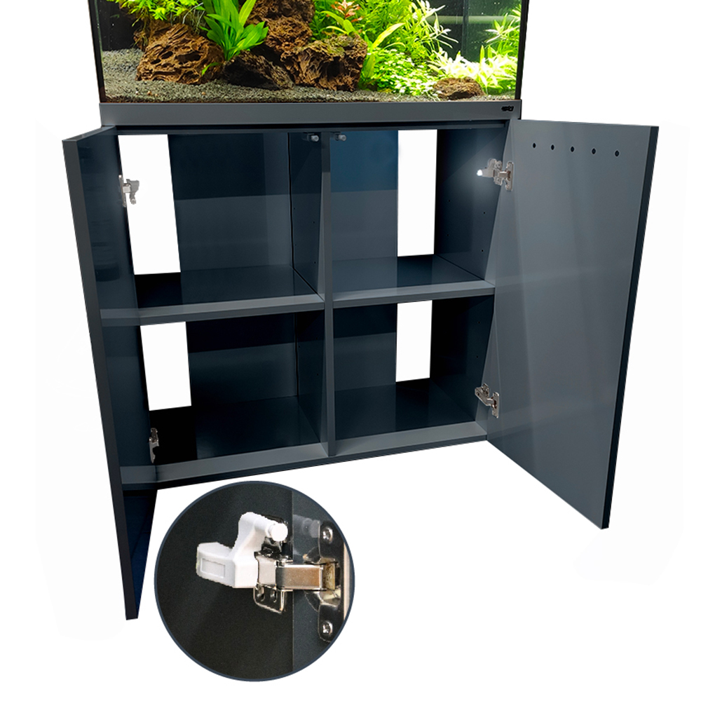 Amtra Acquario Alux Grey Combi con Mobile 220L 90x45x148h cm