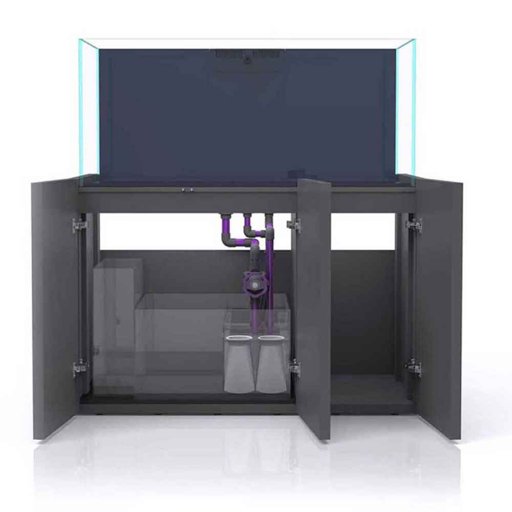 Nyos OPUS 440 G2 Slim Line Bianco Acquario Marino Reef 125x55x 55h cm